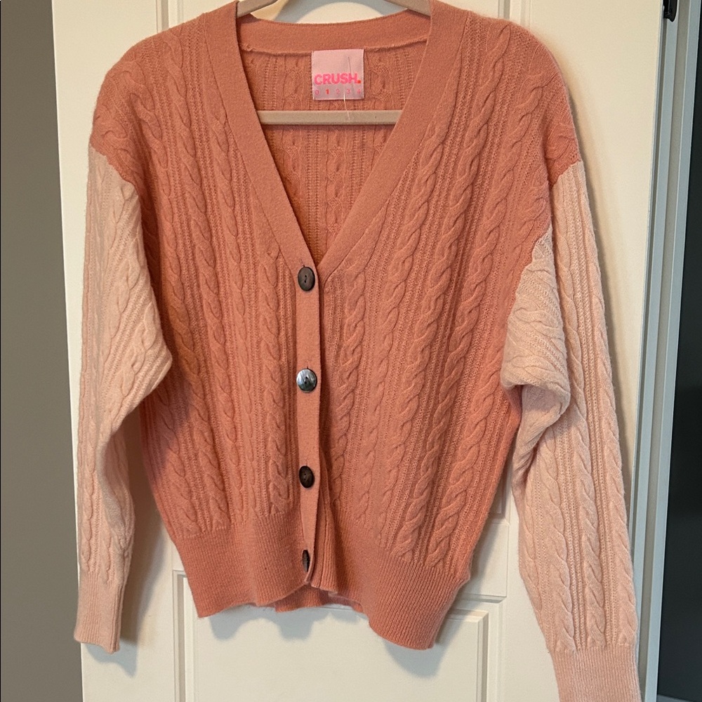 Crush Cashmere Cardigan